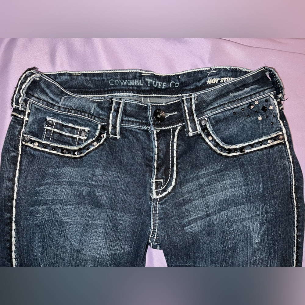 Women’s Cowgirl Tuff “Hot Stuff” jeans. Size 27 - Picture 6 of 7
